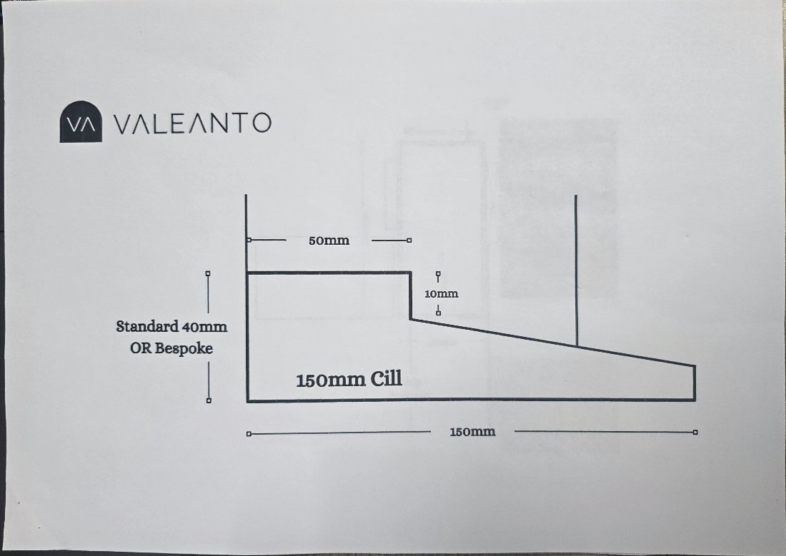 150 mm cill